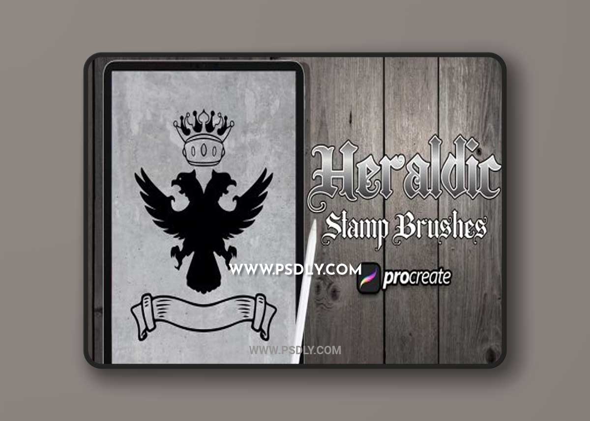 Heraldic Brush Stamp
