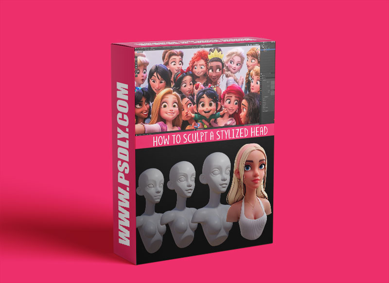 How to Sculpt a Stylized Head in Blender By Danny Mac