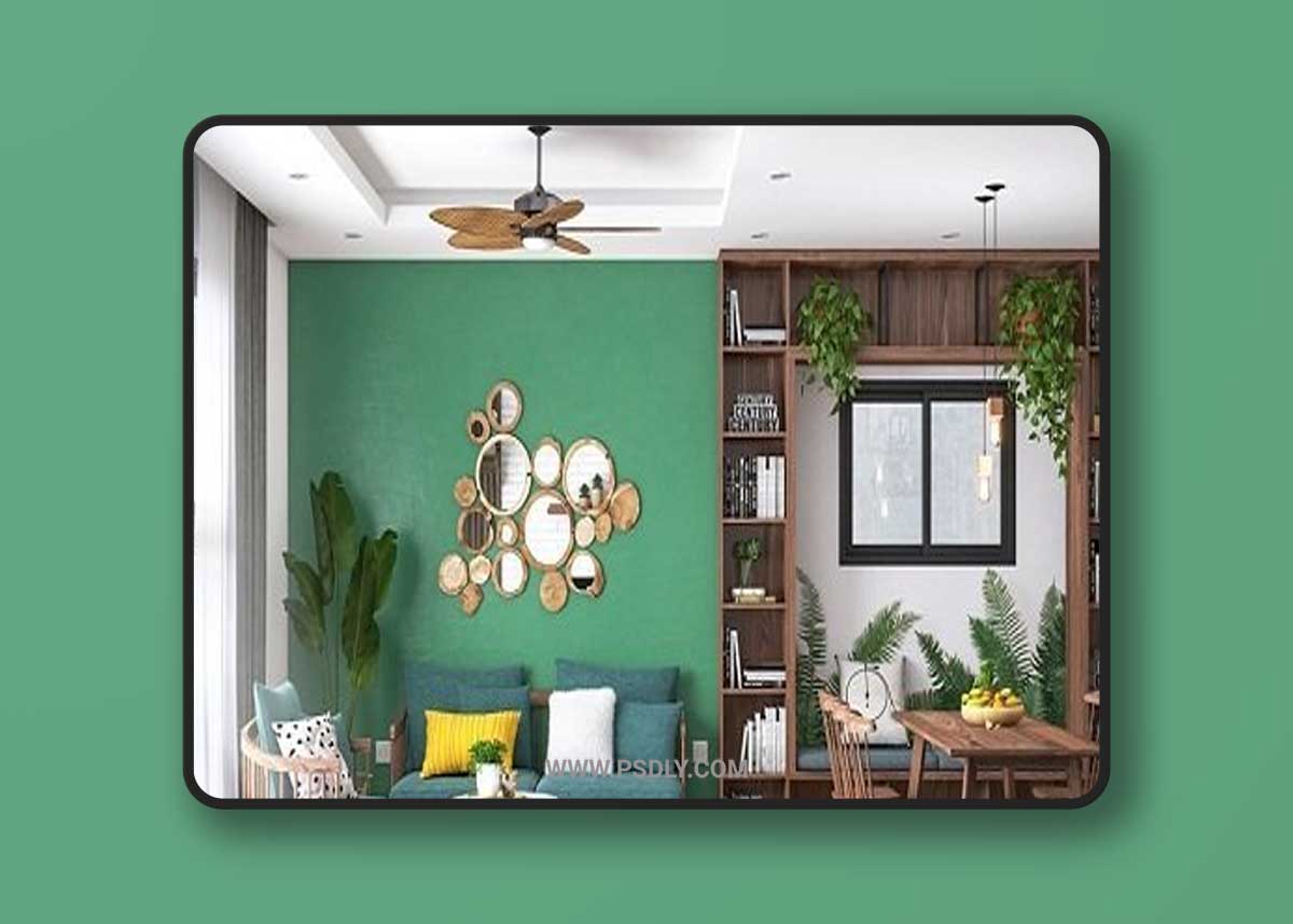 Interior Scene Sketchup Model By DaiCa 3D Model