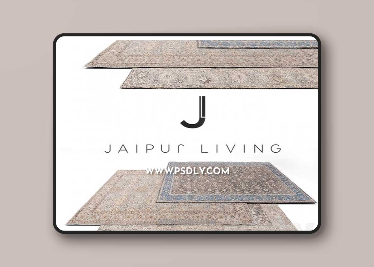 Jaipur Living Classic Rug Set 7 3D Models