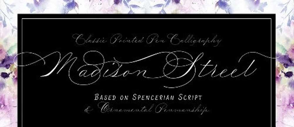 Madison Street Font Family - 8 Fonts