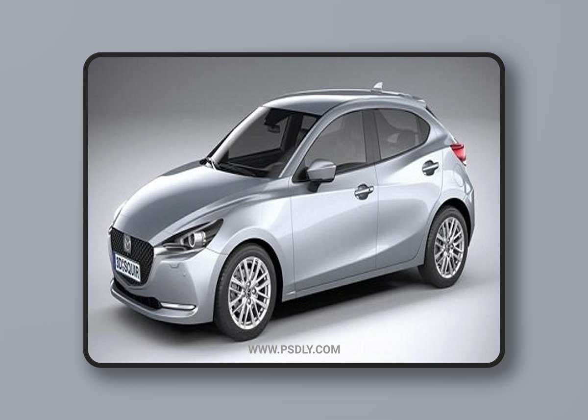 Mazda 2 2020 3D Model