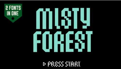 Misty Forest & Chalice Font Family - 2 Fonts