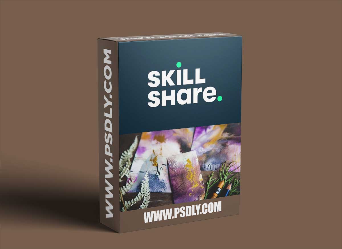 Mixed Media Abstracts - Experiment With Water Soluble Supplies - Crayons, Pencils, Inks and More