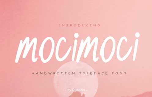Mocimoci Font