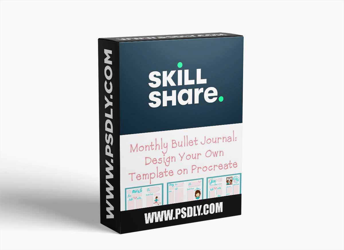 Monthly Bullet Journal: Design Your Own Template on Procreate