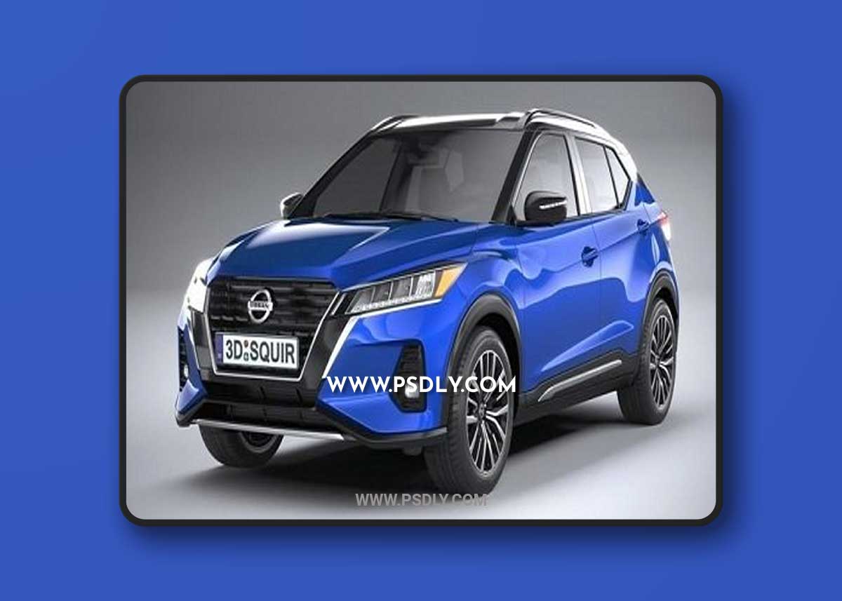 Nissan Kicks 2021 3D Model