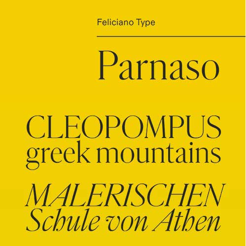 Parnaso Font Family