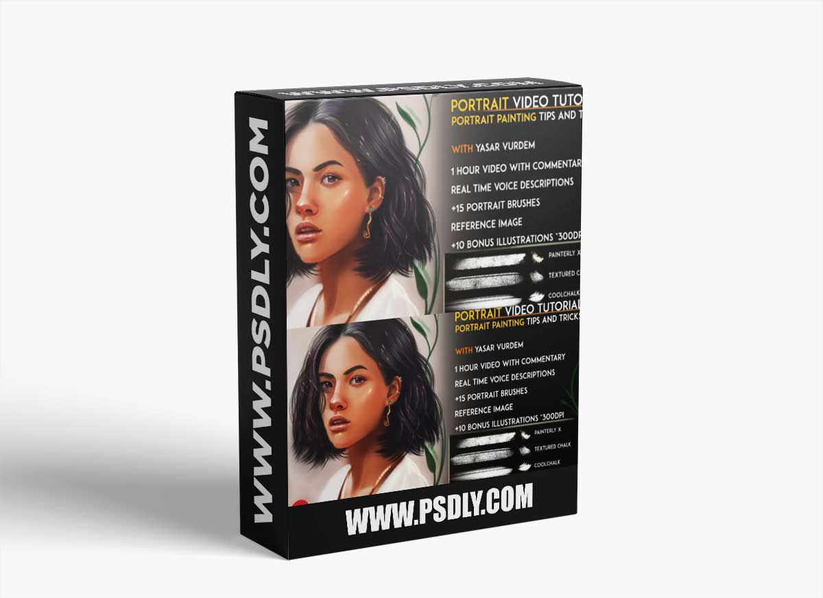 Portrait Painting in Photoshop - Video Tutorial