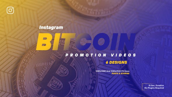 Videohive Bitcoin Promotion Instagram V123 36430672