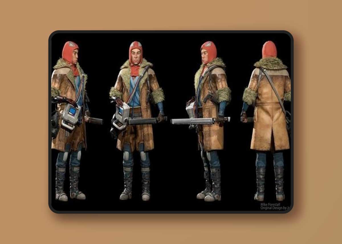 Real Time Character 3D Model