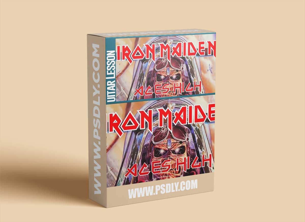 Rock Guitar Lesson - Aces High By Iron Maiden Learn to play note by note