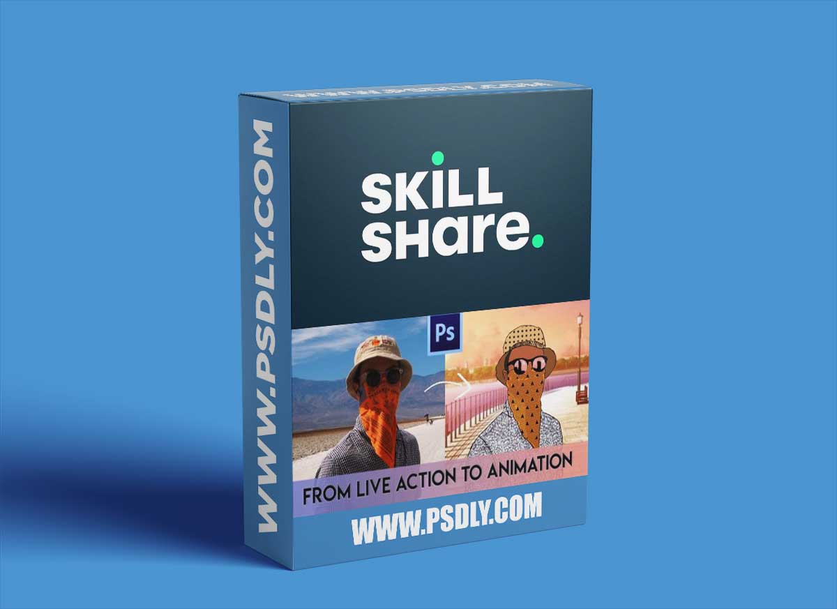 Rotoscope Animation in Photoshop : Turn Live Action scene to Animation