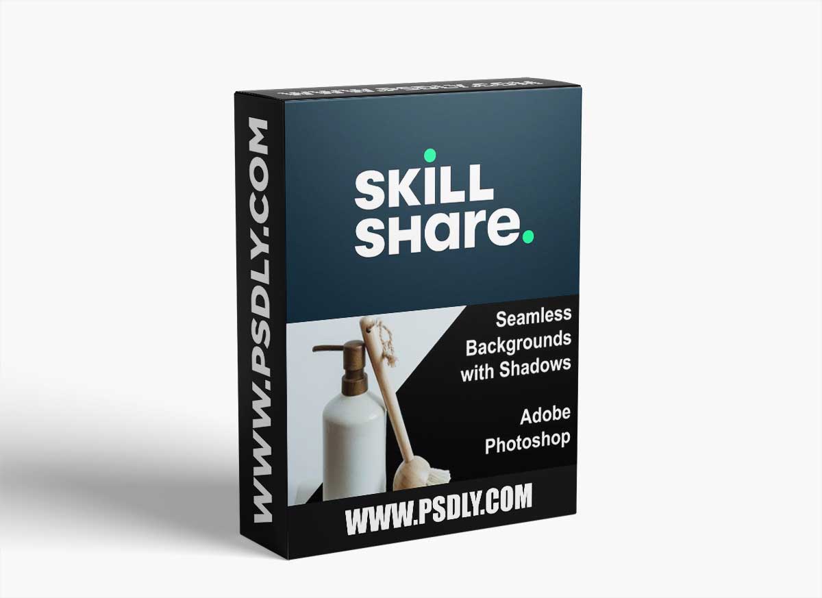 Seamless Background with shadows in Adobe Photoshop