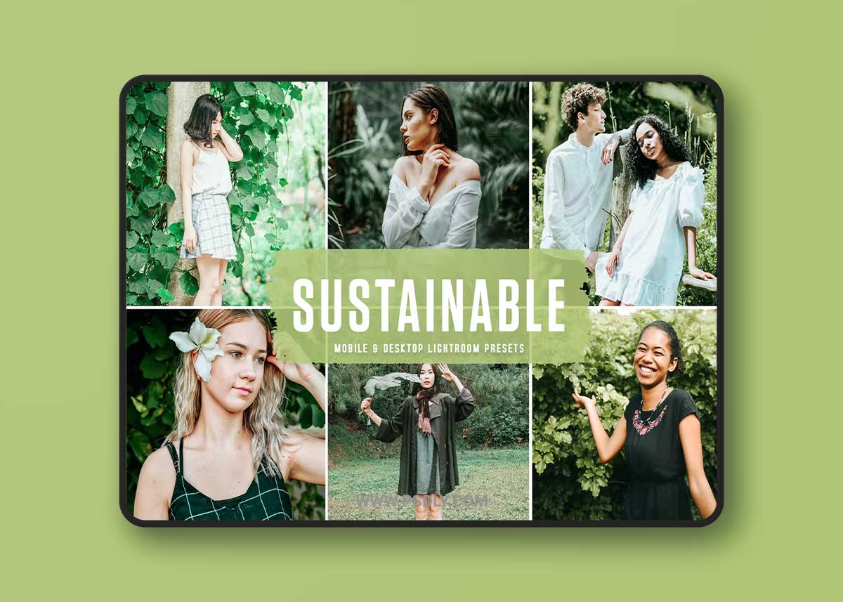 Sustainable Pro Lightroom Presets