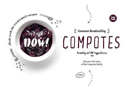 TT Compotes Font Family