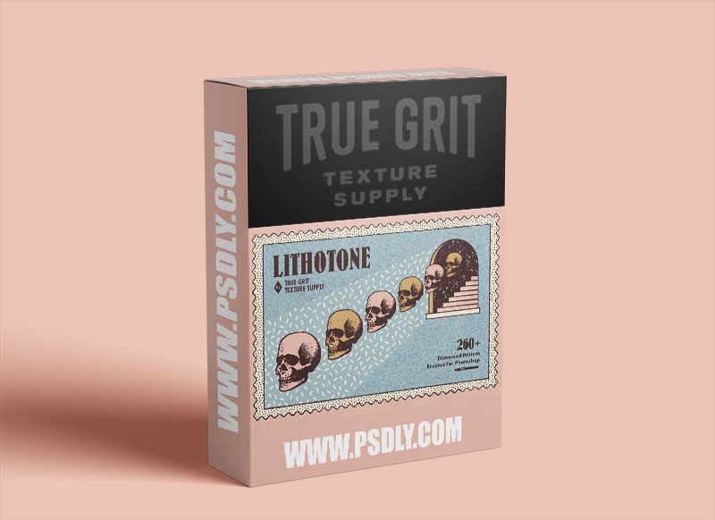 True Grit Texture Supply - Lithotone for Photoshop