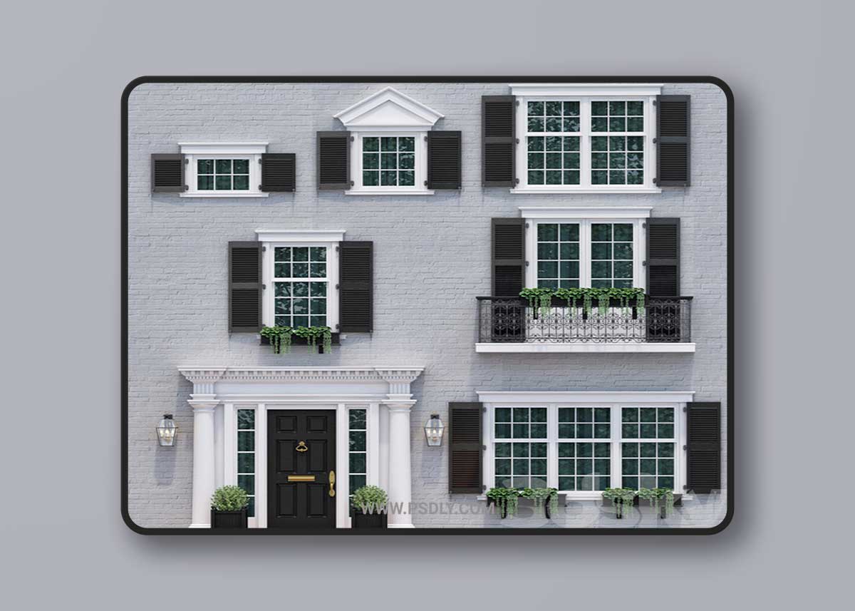 Windows and doors in the style of english classics 4