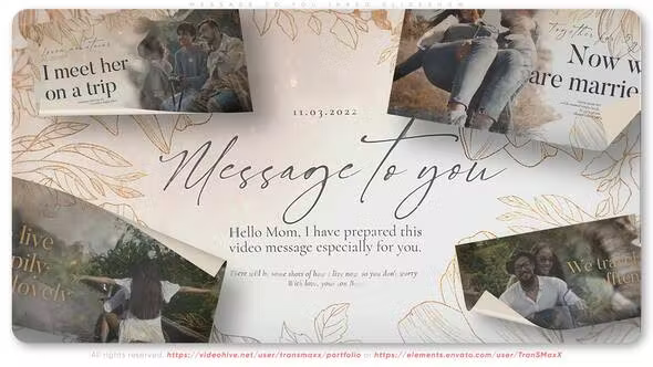 Videohive Message To You Inked Slideshow 36680815
