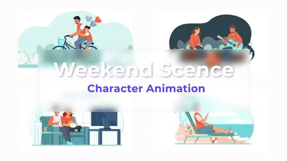 Videohive Weekend Explainer And Animation Scene 36863896