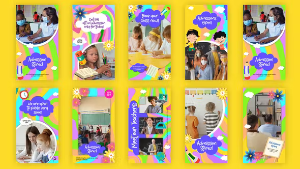 Videohive Kids School Instagram Story 36746033