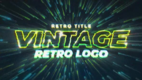 Videohive Vintage Video Game Title & Logo 36364386