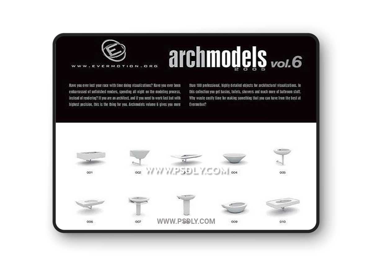 3D Models Evermotion Archmodels v 006