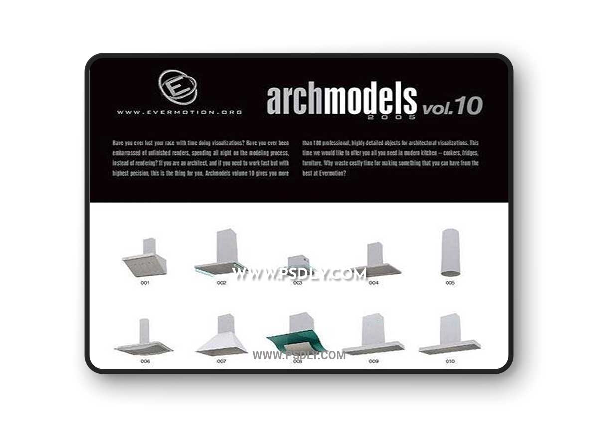 3D Models Evermotion Archmodels v 010