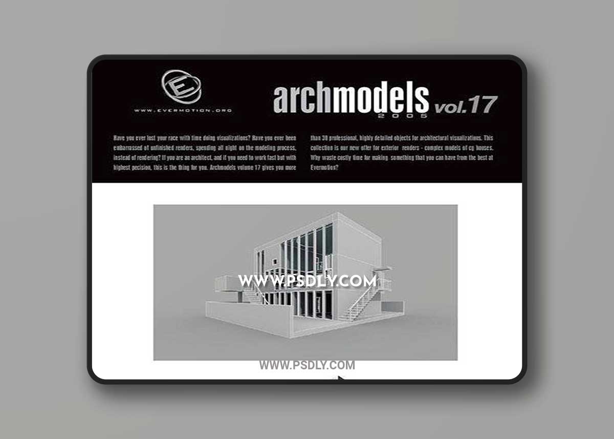 3D Models Evermotion Archmodels v 017