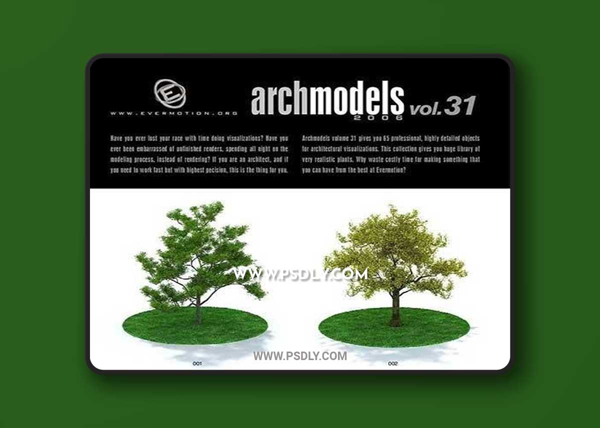3D Models Evermotion Archmodels v 031