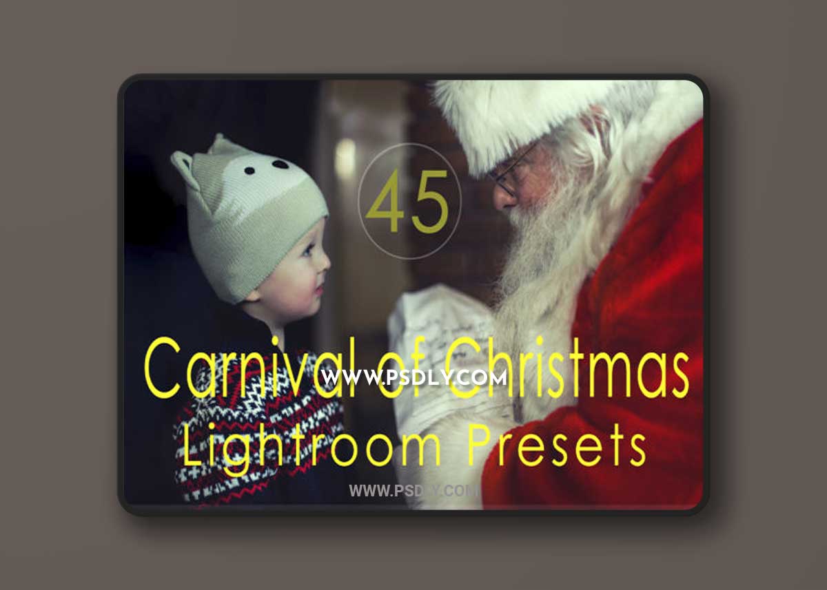 45 Carnival of Christmas Lightroom