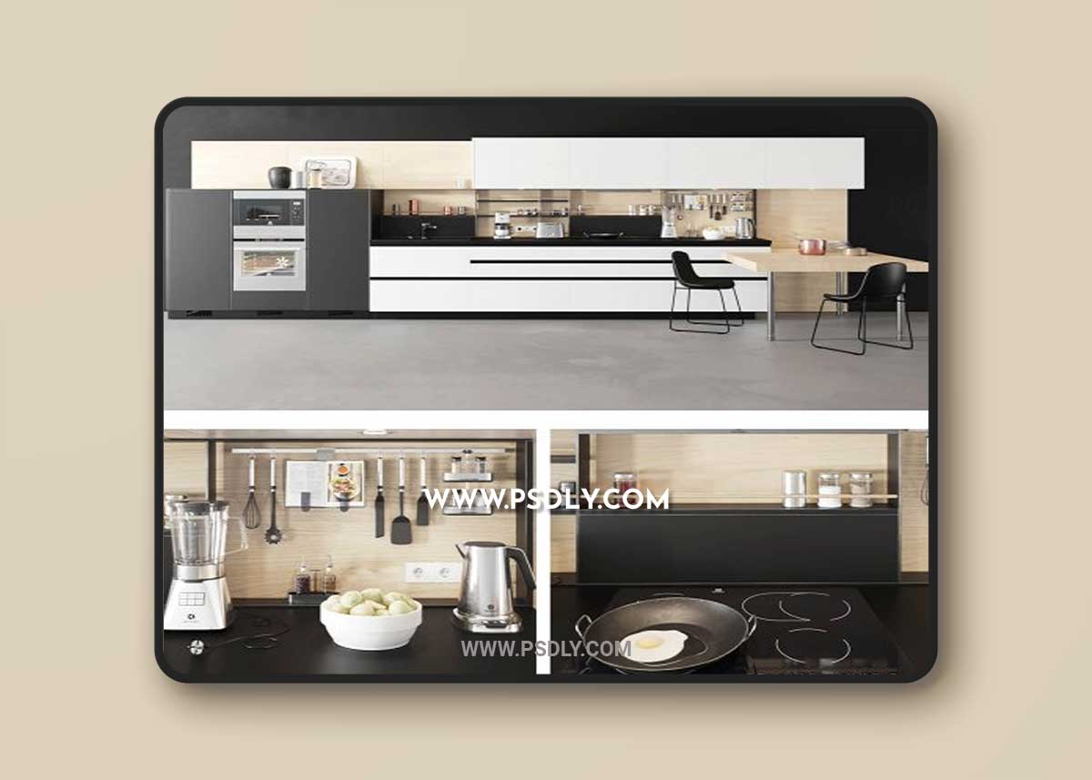 AVE Electrolux volume & Poliform Varenna kitchen