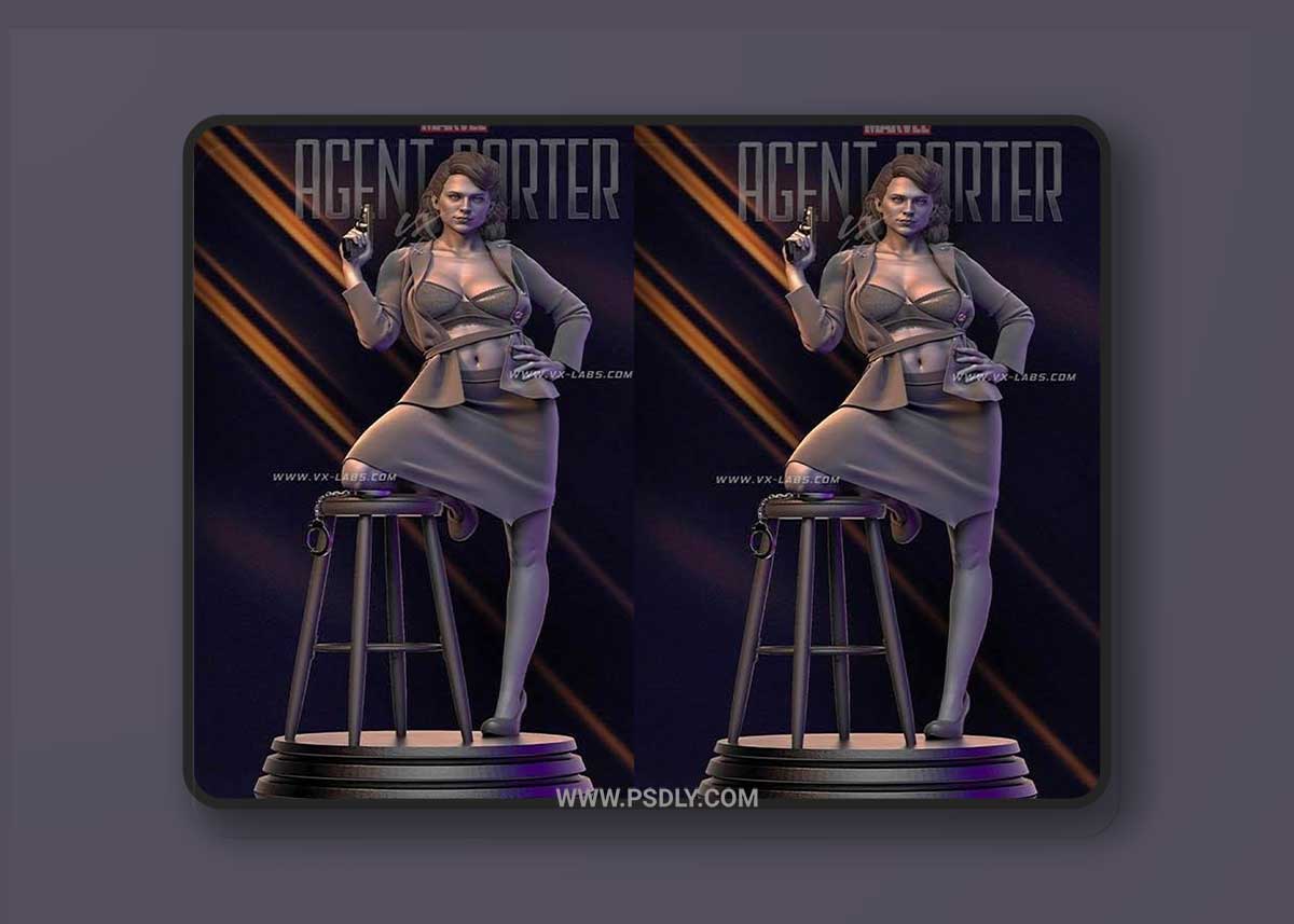 Agent Carter 3D Model