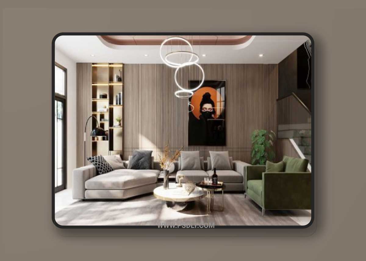 Apartment Interior By Duc Hien 3D Model