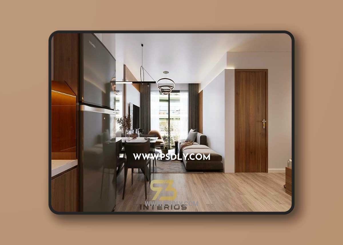 Apartment Interior by Ngoc Minh 3D Model