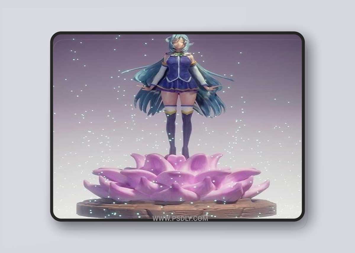 Aqua- 3D Printable 3D Model