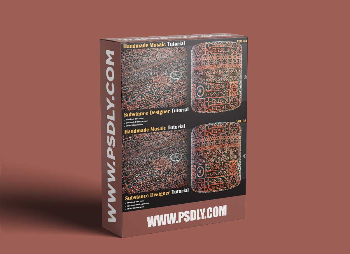 Artstation – Handmade Mosaic Tutorial – VOL 03