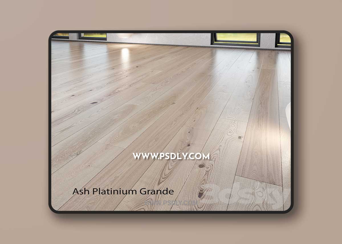 Barlinek Floorboard - Pure Line - Ash Platinium Grande
