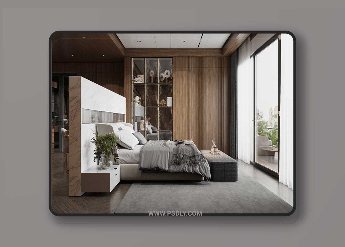 Bedroom Interior Model by Duy Linh