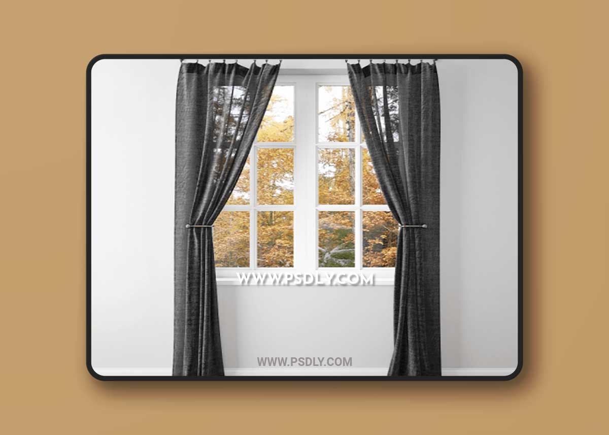 Belgian flax linen sheer drape 2 - Pottery Barn