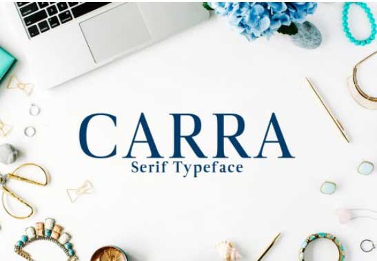 Carra Serif 2 Fonts Family Pack