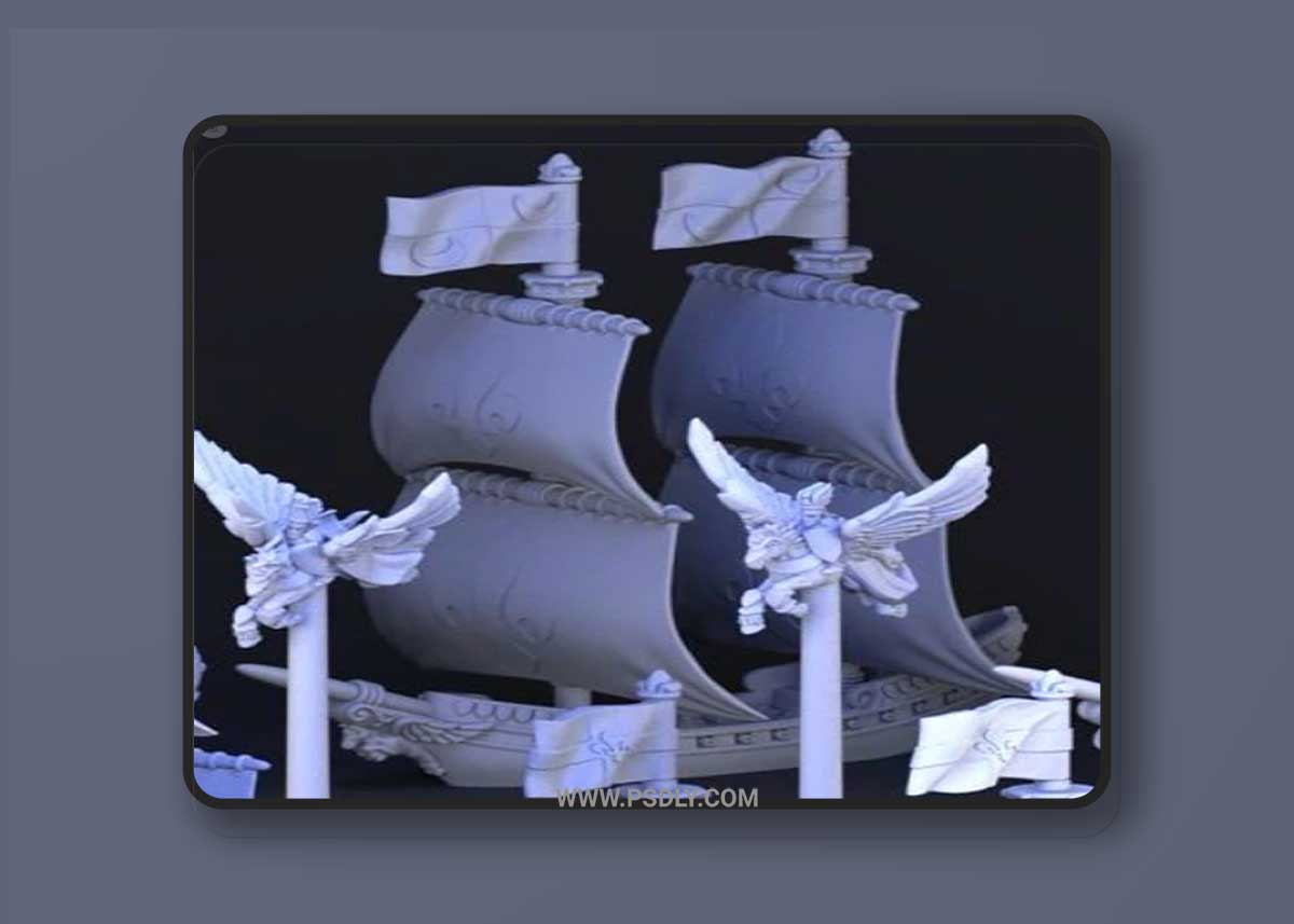 Chivalric Knight Navy 3D Printable
