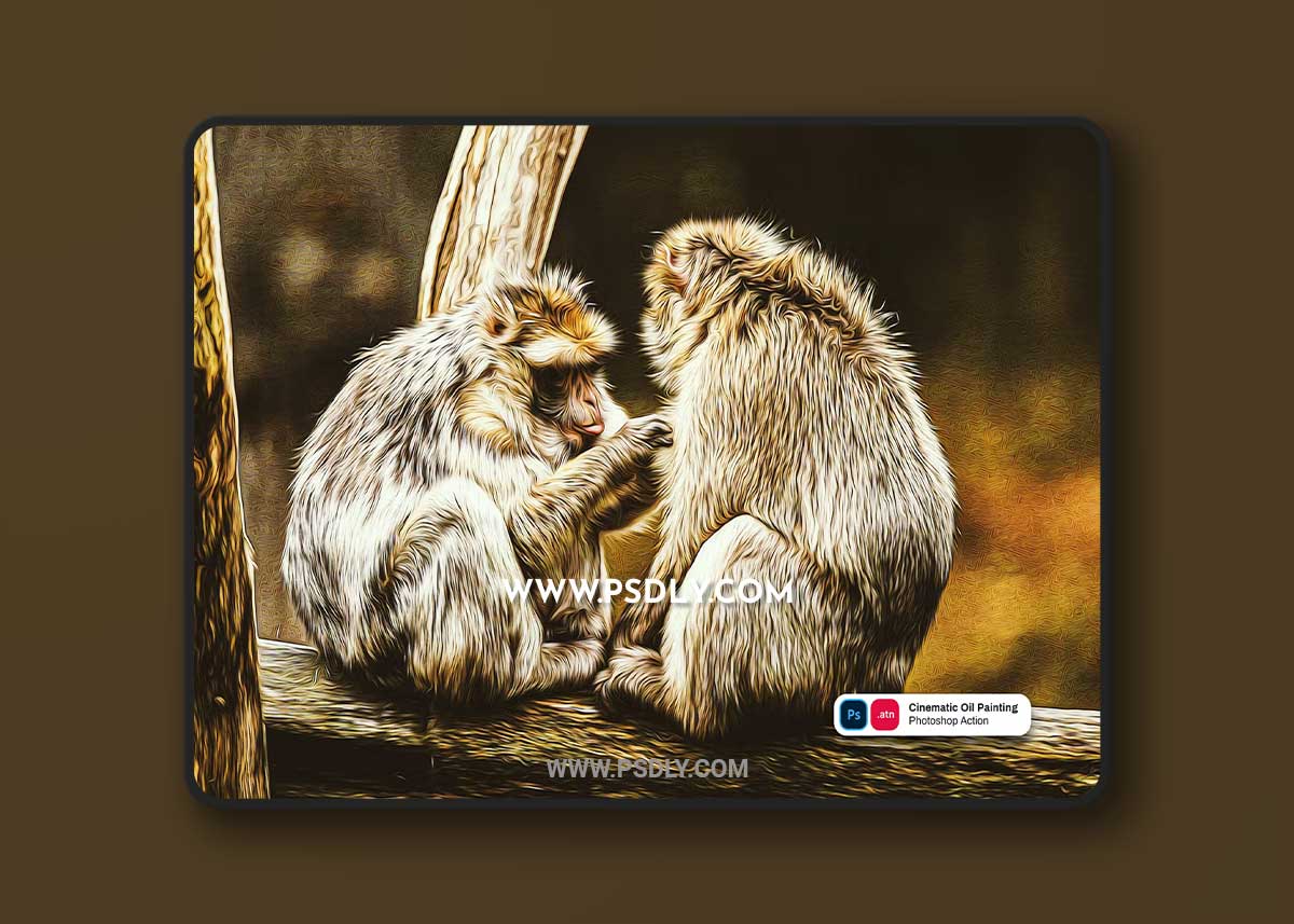 Cinematic Oil Painting Action D27NNS2