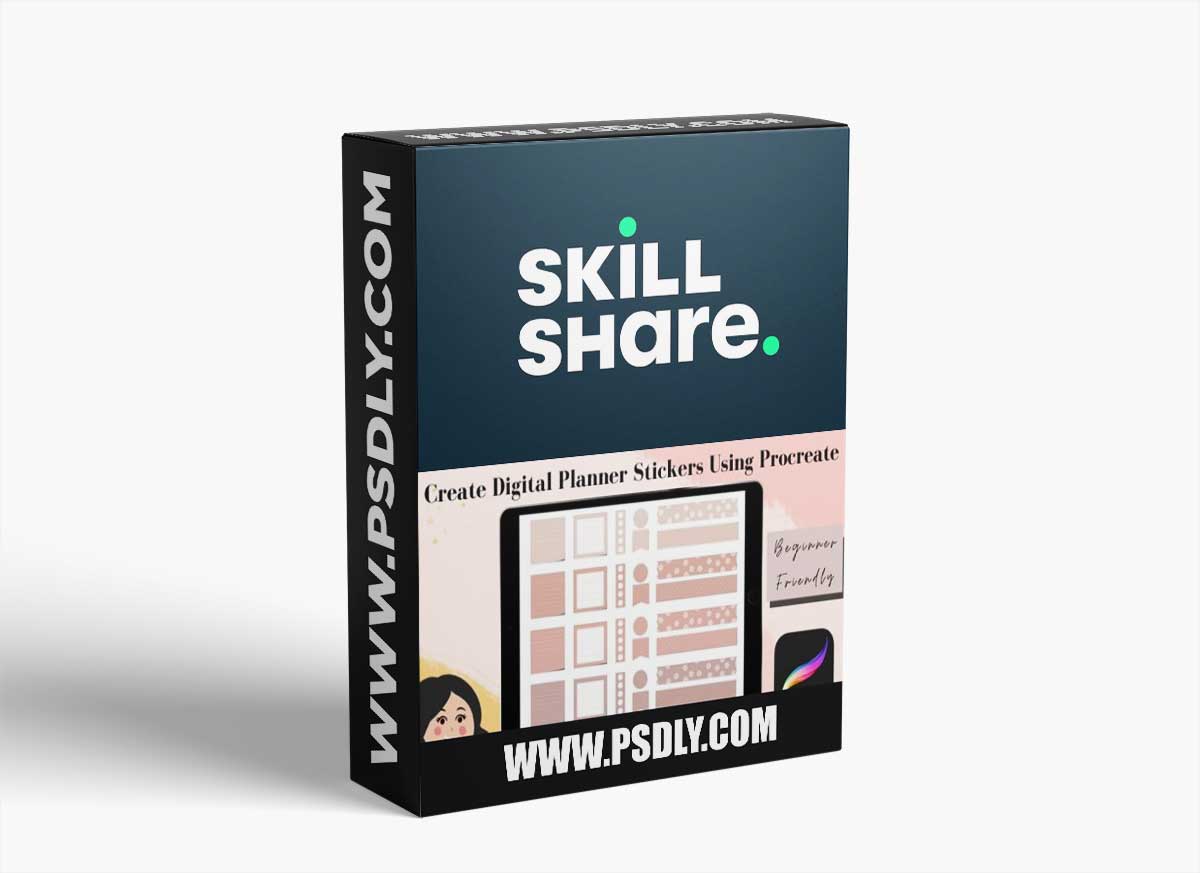 Create Digital Planner Stickers Using Procreate - Free Planner, Covers & Brushes