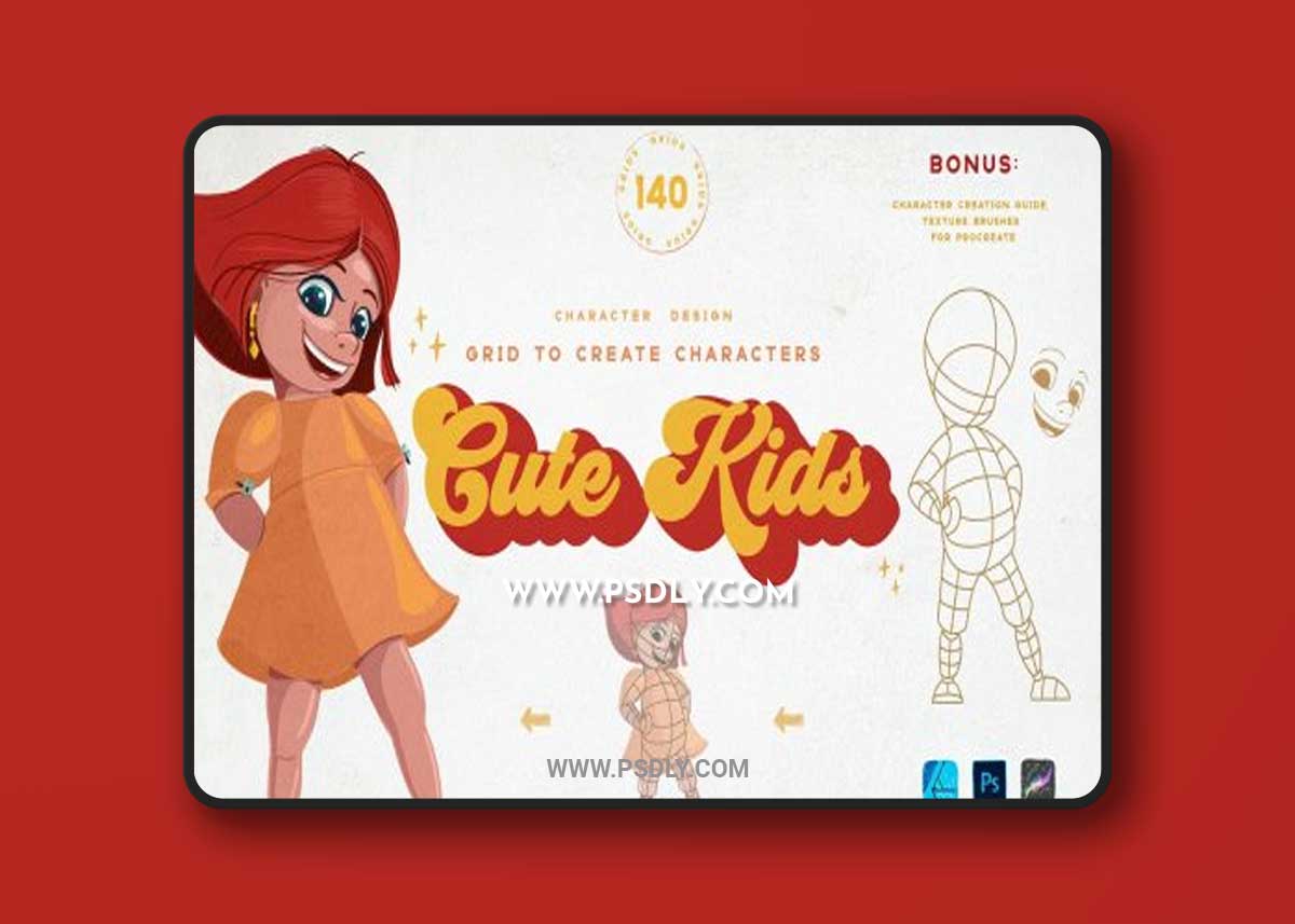 CreativeMarket - Cute Kids Grids for Procreate 5172134CreativeMarket - Cute Kids Grids for Procreate 5172134