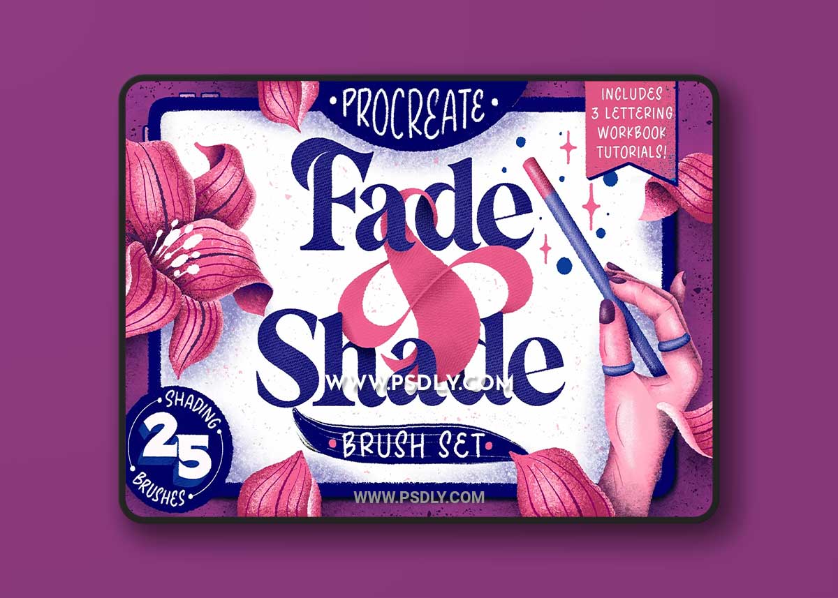 CreativeMarket - Fade & Shade Brush Set & Tutorials 4757405