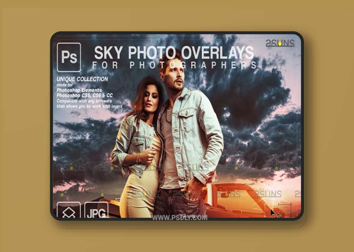 CreativeMarket - Sky Photo overlays 6963715