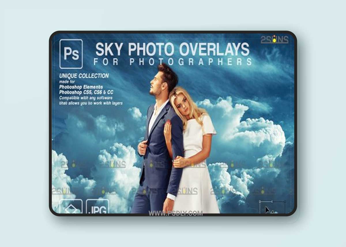 CreativeMarket - Sky Photo overlays 6963736