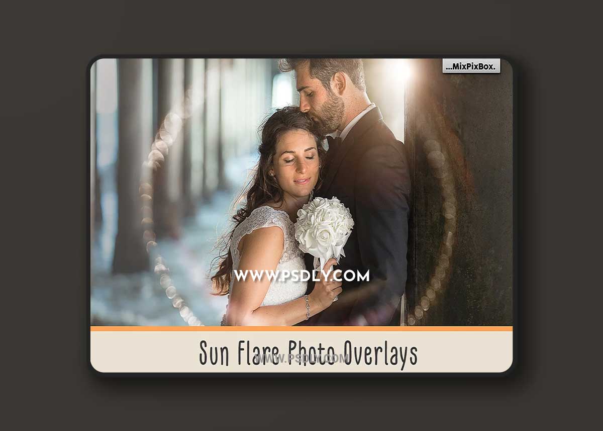CreativeMarket - Sun Flare Photo Overlays 3172330