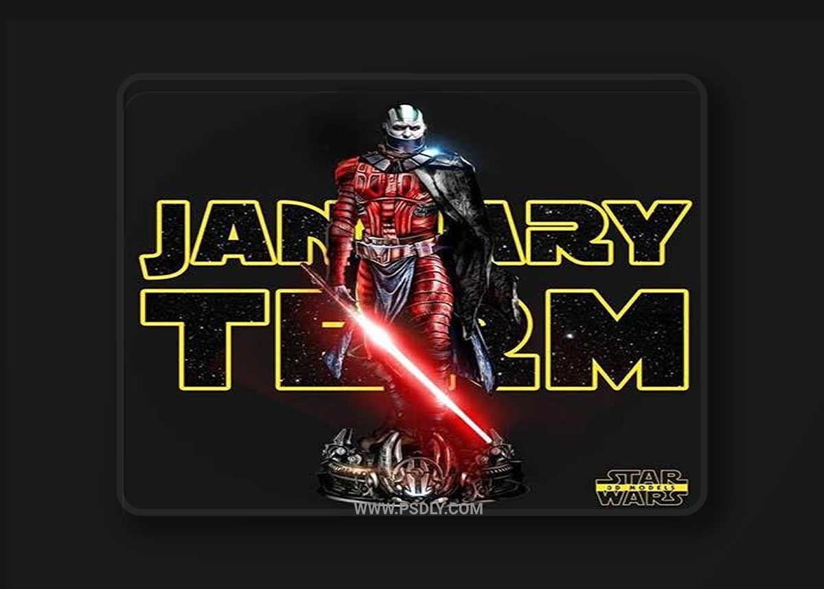 Darth Malak 3D Model